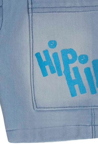 Spijkerbermuda Hip Hip Hooray! - Lichtblauw