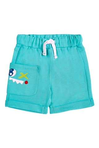 Fleece Bermuda Run Sing Jump - Blauw