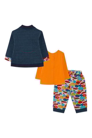 3-delige Set - Marineblauw