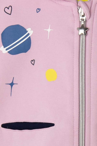 Sweater met Capuchon en Broek - Roze en Marineblauw