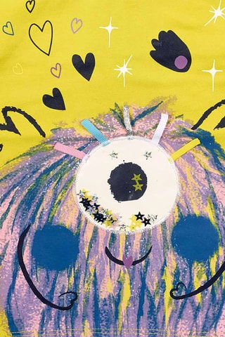 T-shirt en Legging - Lichtgroen en Marineblauw