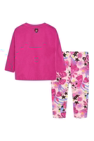 T-shirt en Legging - Roze