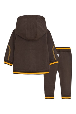 Sweater met Capuchon en Joggingbroek - Bruin