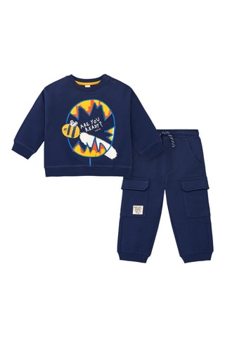 Sweater en Broek - Marineblauw