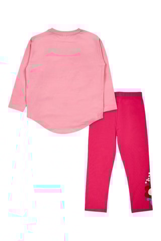 T-shirt en Legging - Roze