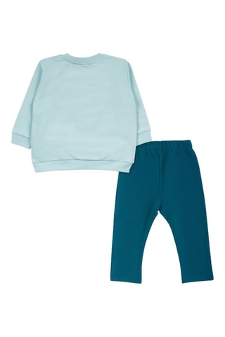 Sweater en Broek - Petrolblauw