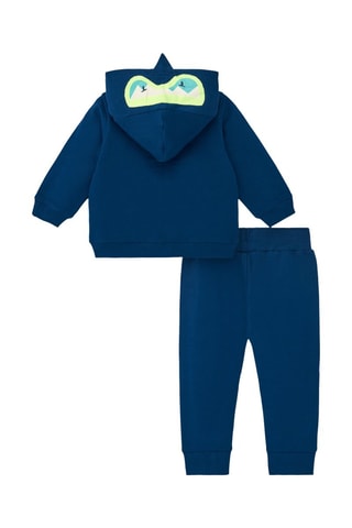 Sweater met Capuchon en Joggingbroek - Limoengroen