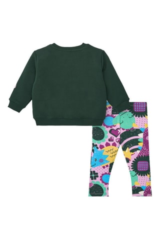 Sweat et legging - Vert foncé