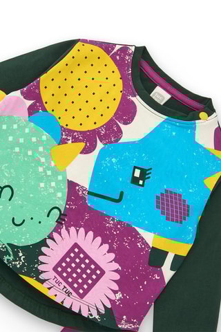 T-shirt en Legging - Multicolor