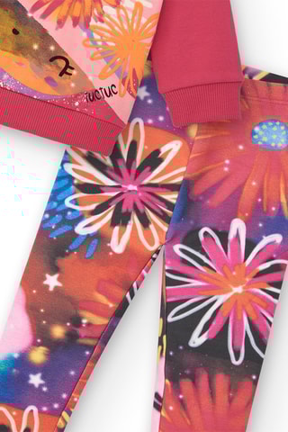 Sweater en Legging - Fuchsia