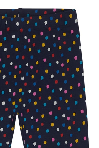 T-shirt en Legging - Rood en Nachtblauw