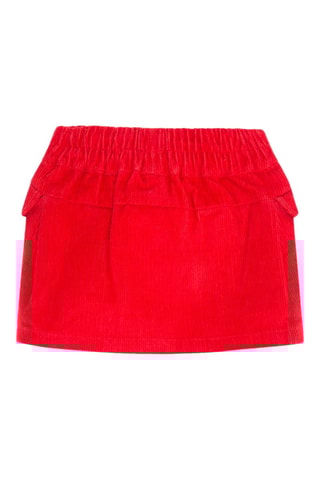 Velours Rok - Rood