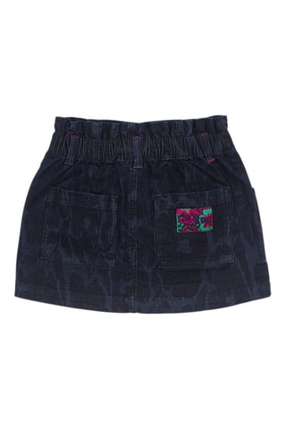 Spijkerrok - Marineblauw