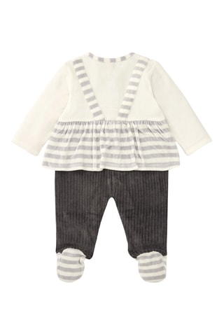 Kruippakje met Trompe-l’œil Effect - Grijs