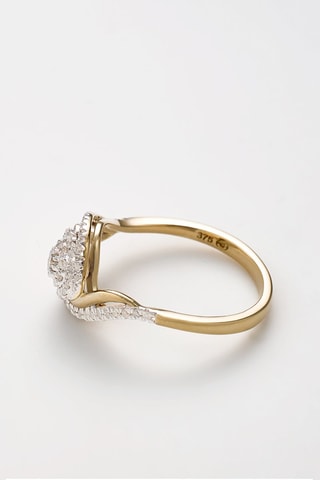 Anello Je dis Oui - Oro giallo e diamanti