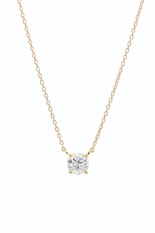 Ketting Délicat - Geelgoud en Diamant