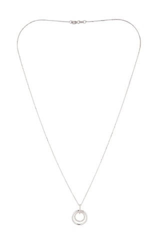 Pendente Tahkli Ouro branco e diamantes