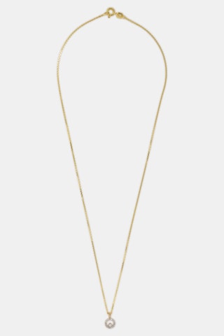 Hanger Ischia - Geelgoud en Diamanten