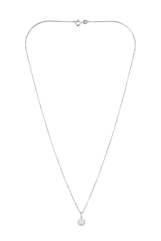 Hanger Baby Doll Witgoud en Diamanten