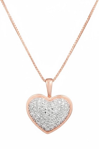 Hanger - Roségoud en Diamanten