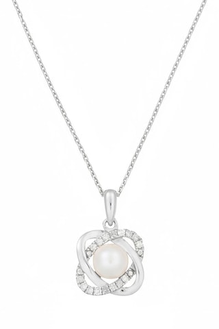 Hanger - Witgoud en Diamanten