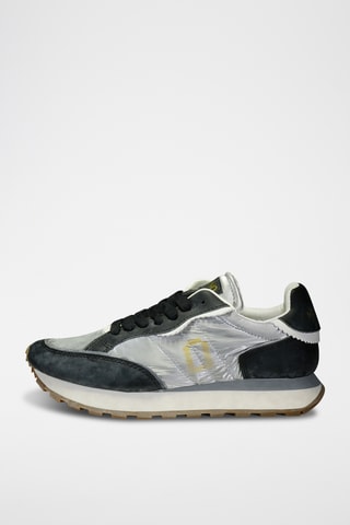 Sapatilhas de running Cheetah - Preto e prateado