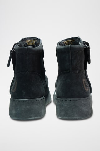 Botas em couro Felicity - Preto