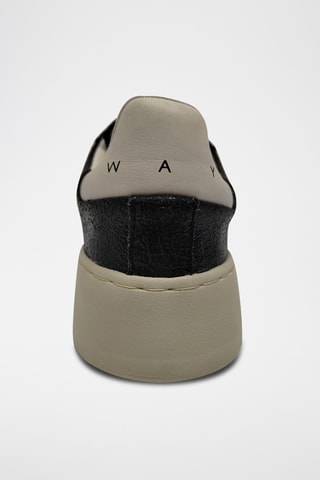 Sapatilhas em couro Jiha - Preto