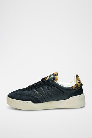 Sapatilhas em couro Jiha - Preto