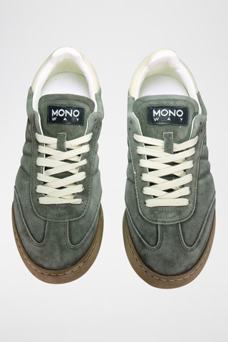 Sapatilhas em couro Jiha - Verde