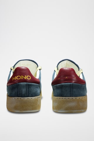 Sapatilhas em couro Jiha - Azul