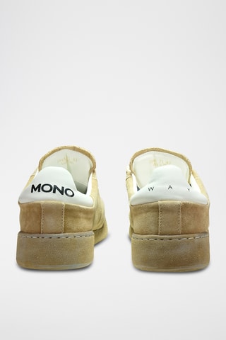 Sapatilhas em couro Jiha - Bege