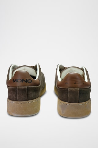 Sapatilhas em couro Jiha - Castanho