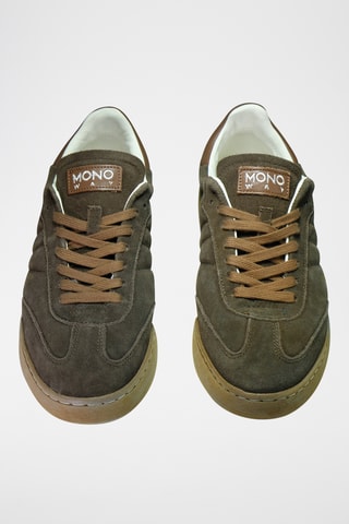 Sapatilhas em couro Jiha - Castanho