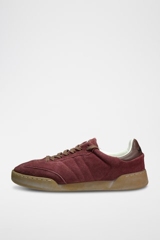 Sapatilhas em couro Jiha - Bordô