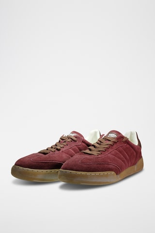 Sapatilhas em couro Jiha - Bordô