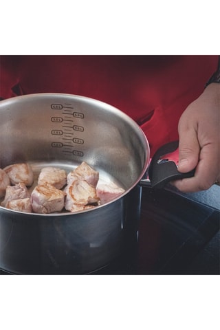 Faitout avec couvercle en acier inoxydable Emotion - 24 cm