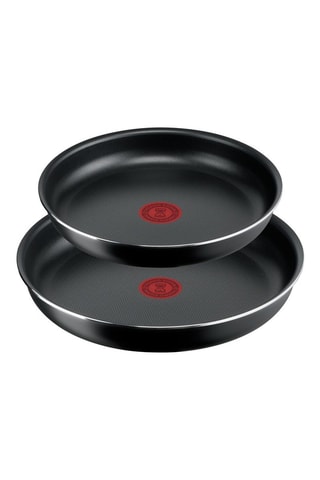 2 poêles et 1 manche amovible Ingenio Essential - 24 et 28 cm