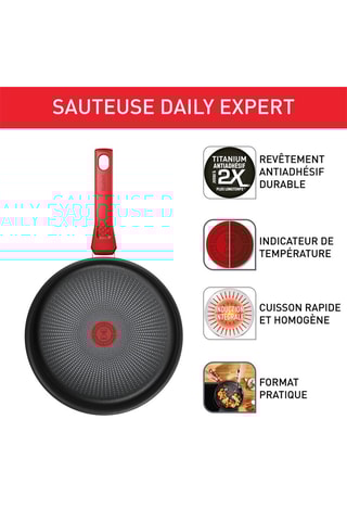 Sauteuse Daily Expert - 42,6 x 25,4 x 9,6 cm