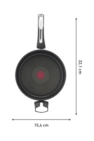 Sauteuse avec couvercle en acier inoxydable Emotion - 26 cm