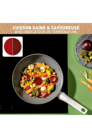 Wok revêtement céramique  Renew On - 28 cm - 3,67 l