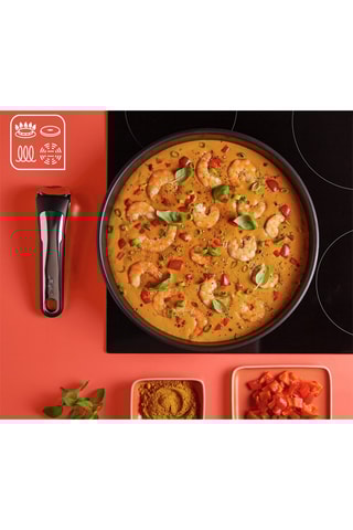 Wok en acier inoxydable Ingenio Preference - 26 cm