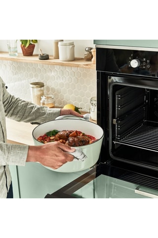 Cocotte ronde en fonte d'acier Lov - 29 cm - 7,4 l