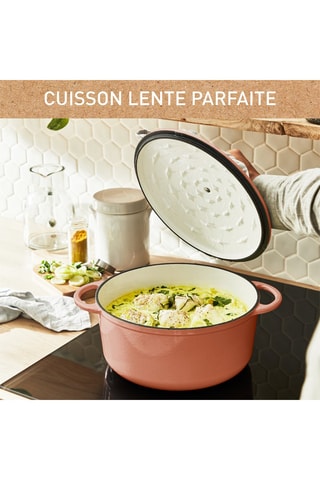 Cocotte ronde en fonte d'acier Lov - 25 cm - 5 l