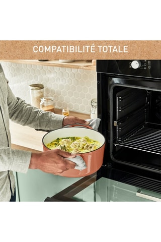 Cocotte ronde en fonte d'acier Lov - 25 cm - 5 l