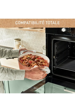 Cocotte ovale en fonte d'acier Lov - 34 x 26 cm - 7,2 l