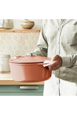 Cocotte en fonte d'acier Lov - 29 cm - 7,4 l