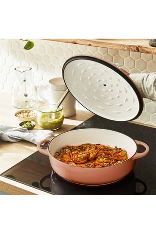 Cocotte ovale en fonte d'acier Lov - 28 cm - 3,8 l