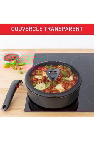 2 couvercles Ingenio - 22 et 24 cm