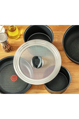 Couvercle anti-projection en acier inoxydable Ingenio - 24/30 cm